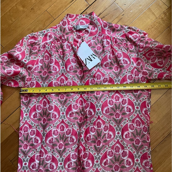 PRINT MIDI DRESS - Picture 9 of 13